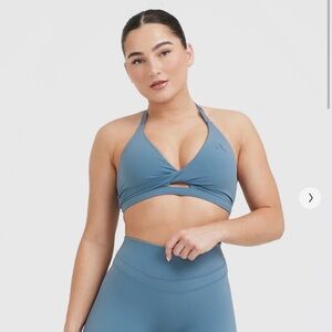 Oner Active Twist Sports Bra - Moonstone Blue